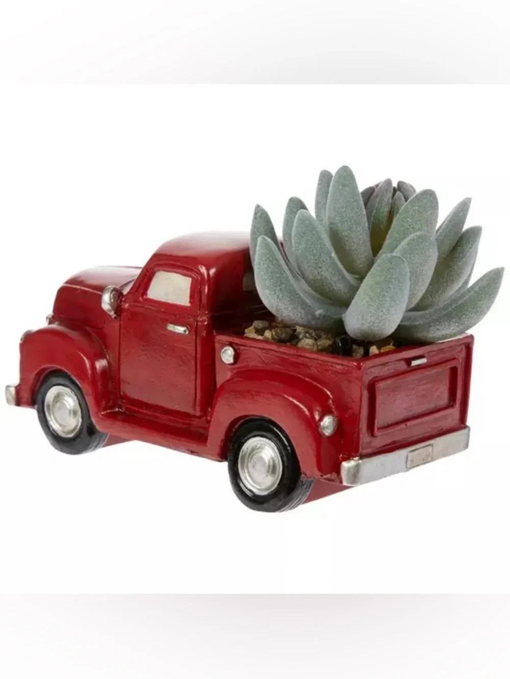 Succulent In Red Truck